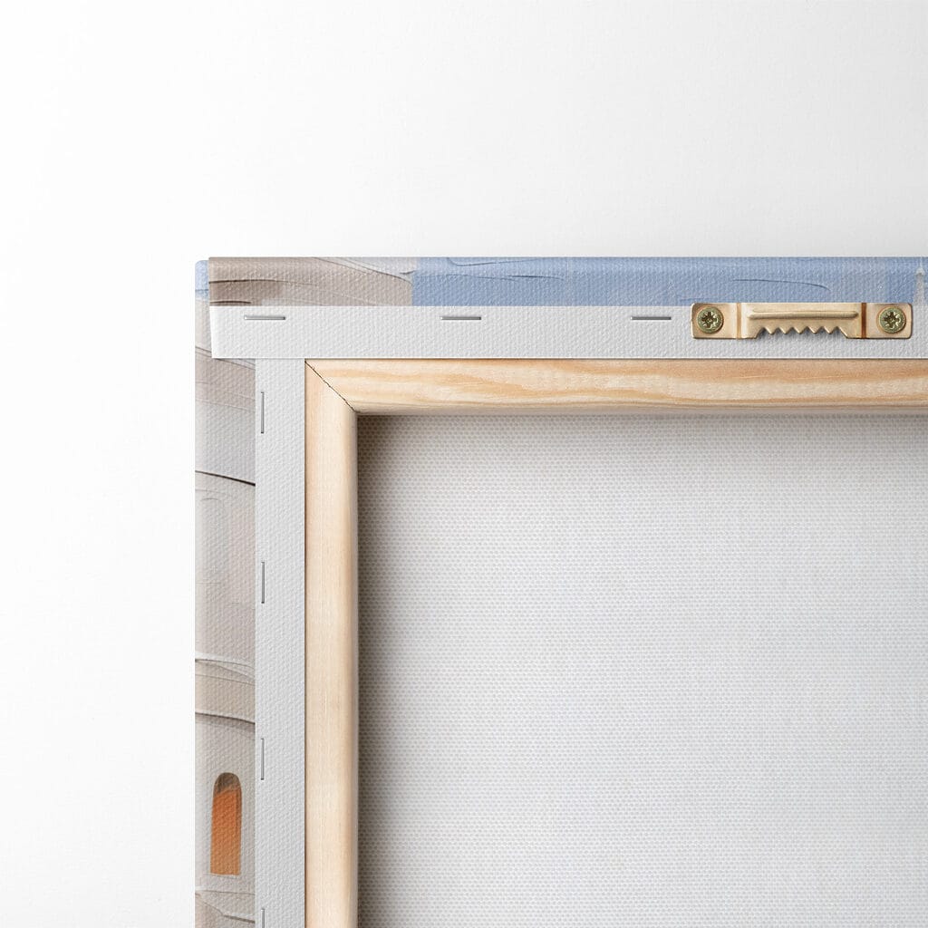 Painting of a city Painting of a city