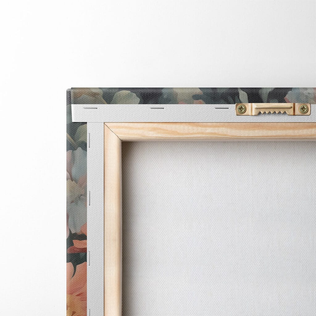 White cat in a flower garden White cat in a flower garden