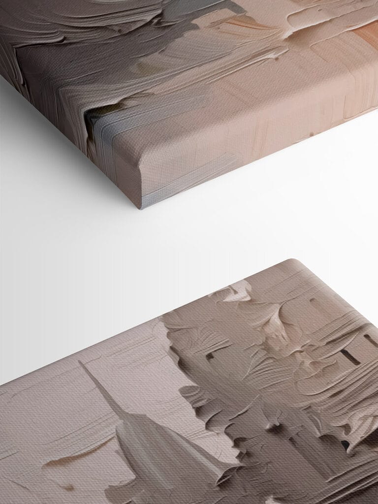 Painting of a building Painting of a building