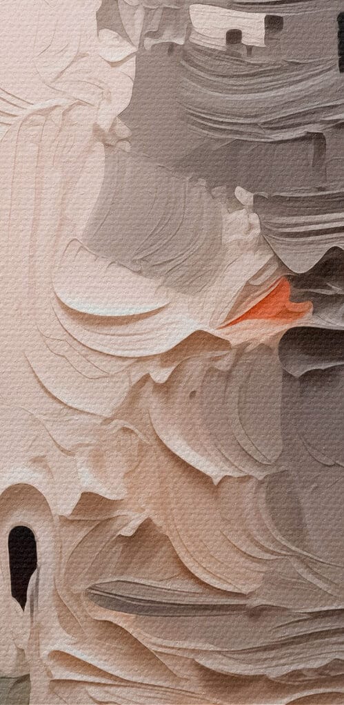 Painting of a building Painting of a building