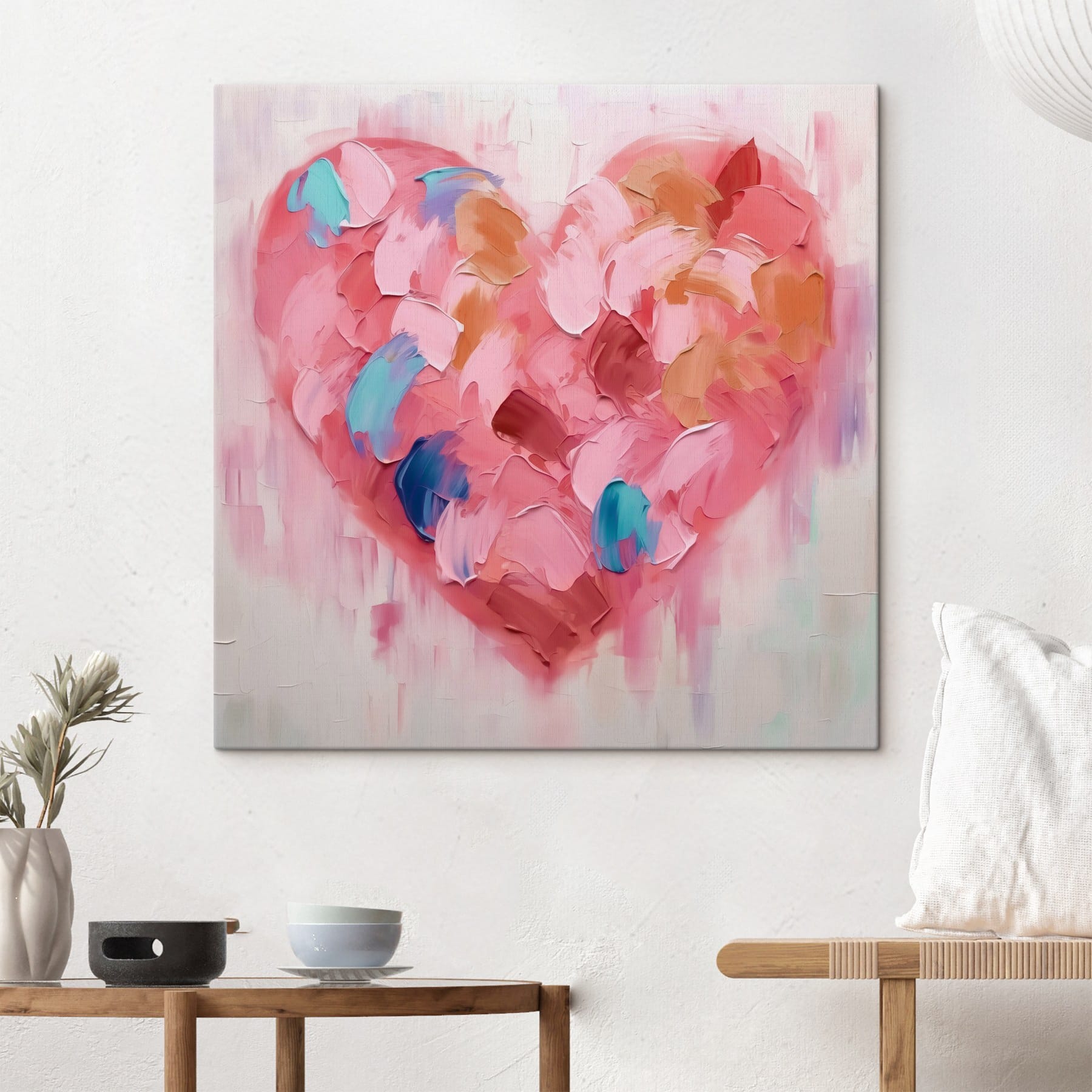 Painting of a heart