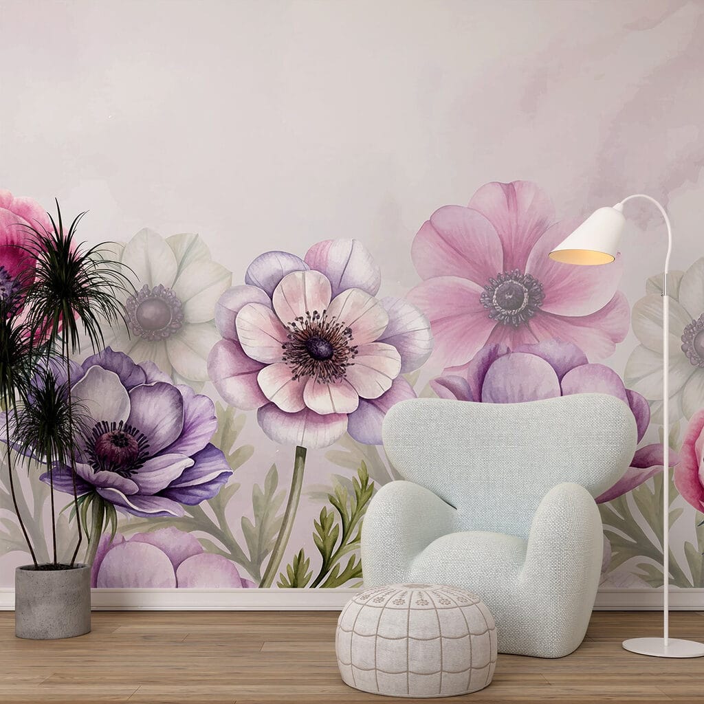 Group of flowers on a white background Group of flowers on a white background