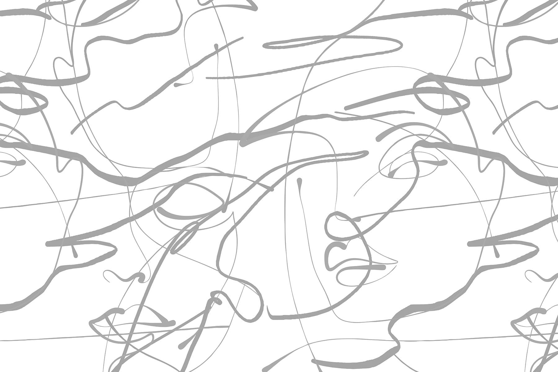 White background with gray lines