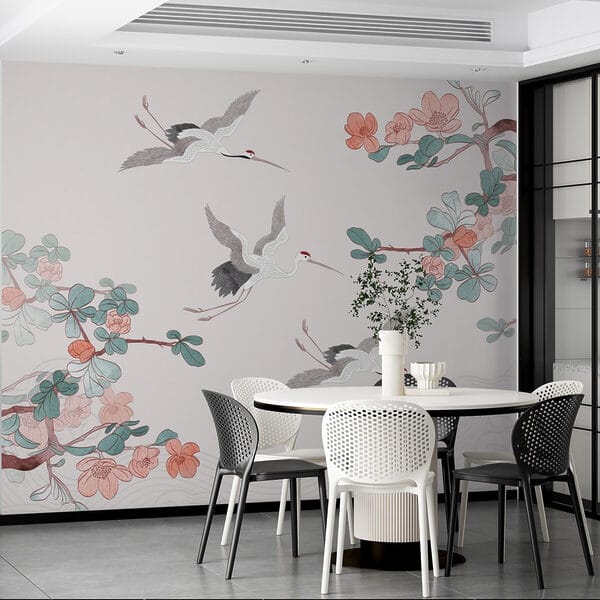 Group of birds flying in the air Group of birds flying in the air