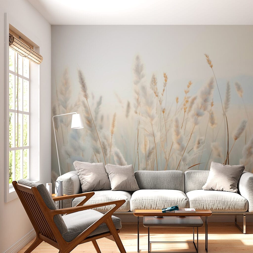 Soft grasses in tranquil sunlight Soft grasses in tranquil sunlight