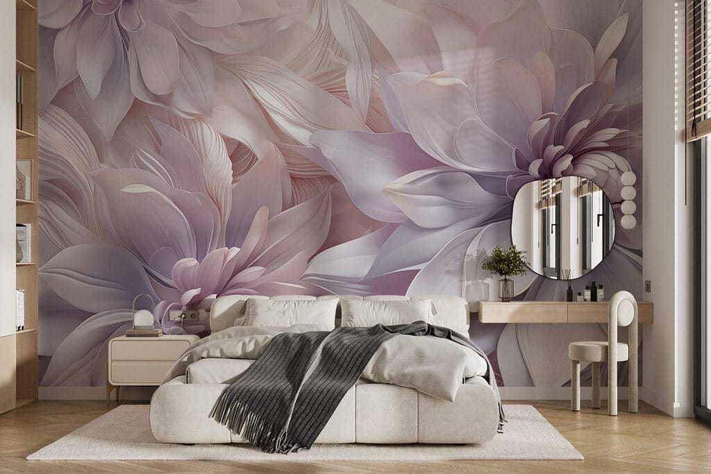 Group of flowers with petals