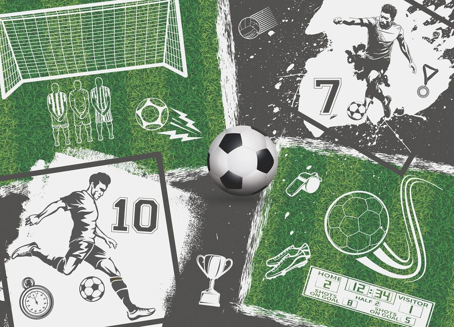Futbalová akcia na ihrisku