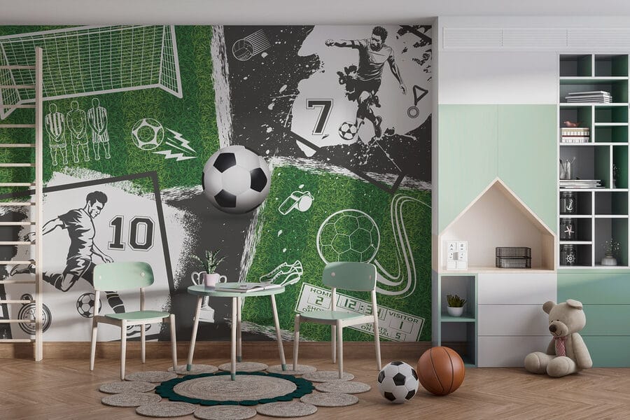 Futbalová akcia na ihrisku