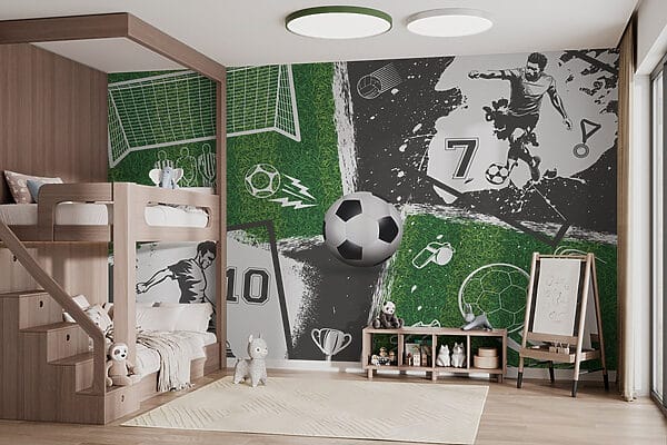 Futbalová akcia na ihrisku Futbalová akcia na ihrisku