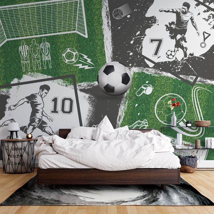 Futbalová akcia na ihrisku