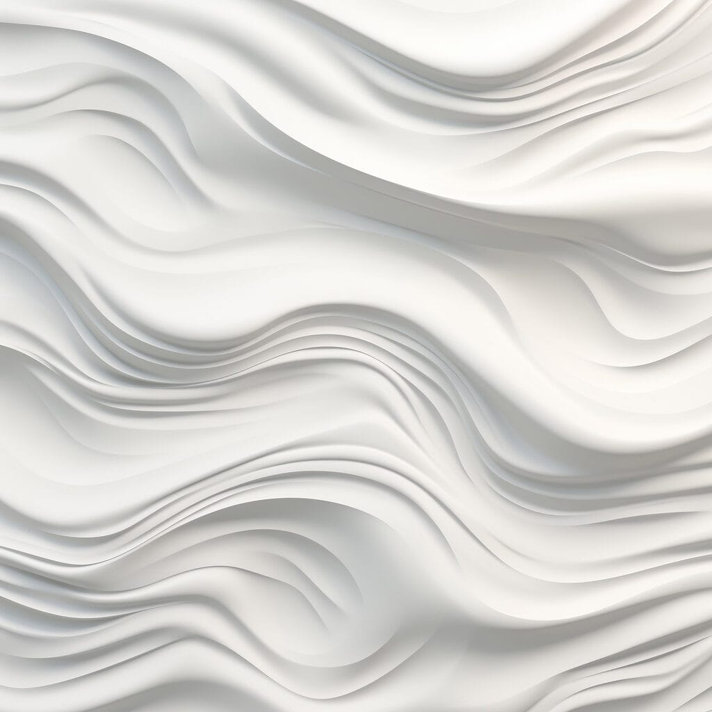 White wavy surface with lines