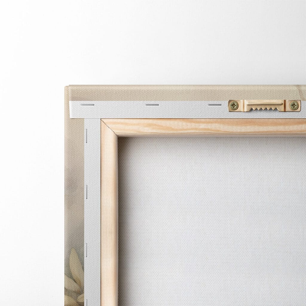 Painting of flowers and leaves Painting of flowers and leaves