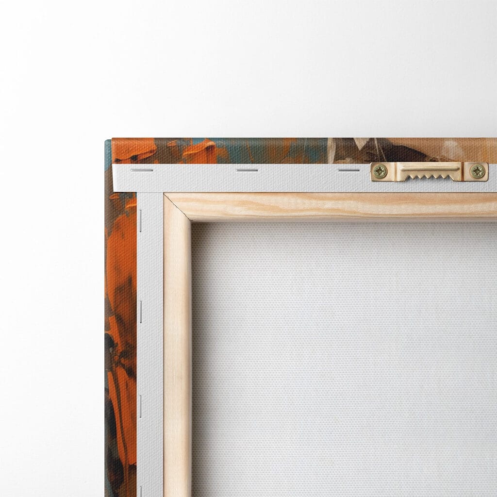 Painting of a woman's face