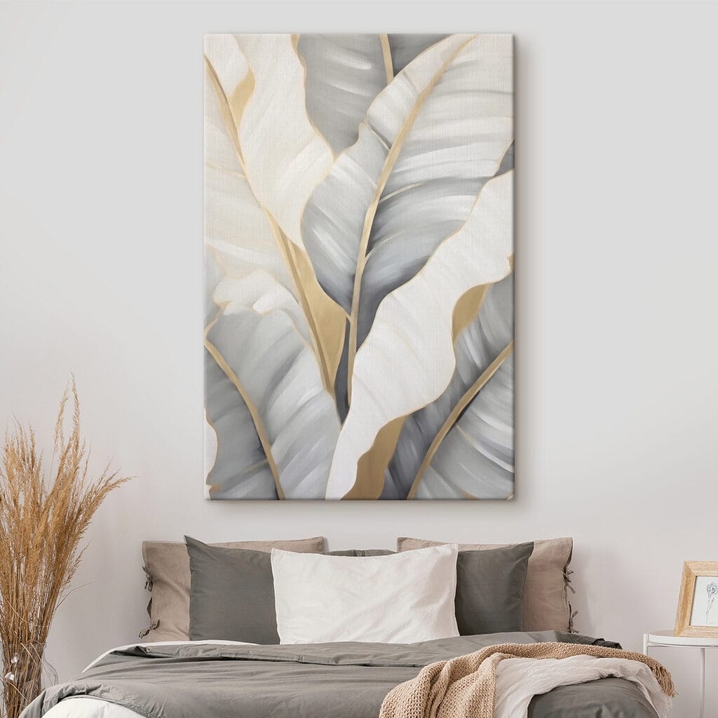 Lush leaves in serene harmony