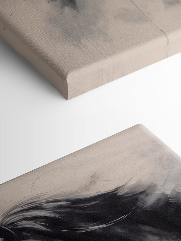 Painting of two horses Painting of two horses