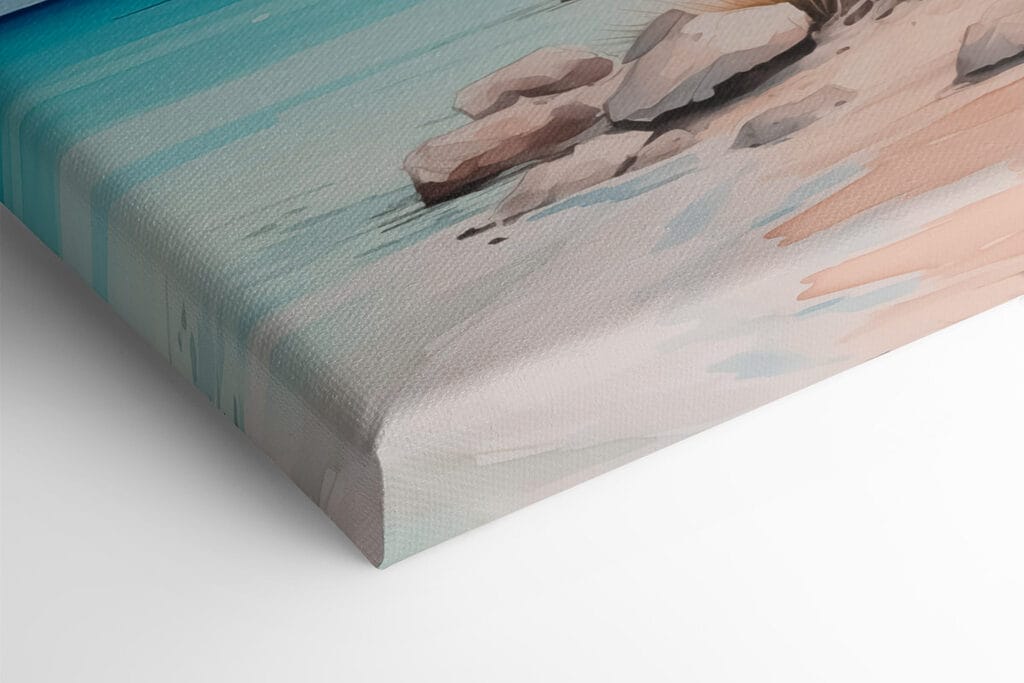 Palm trees on a beach