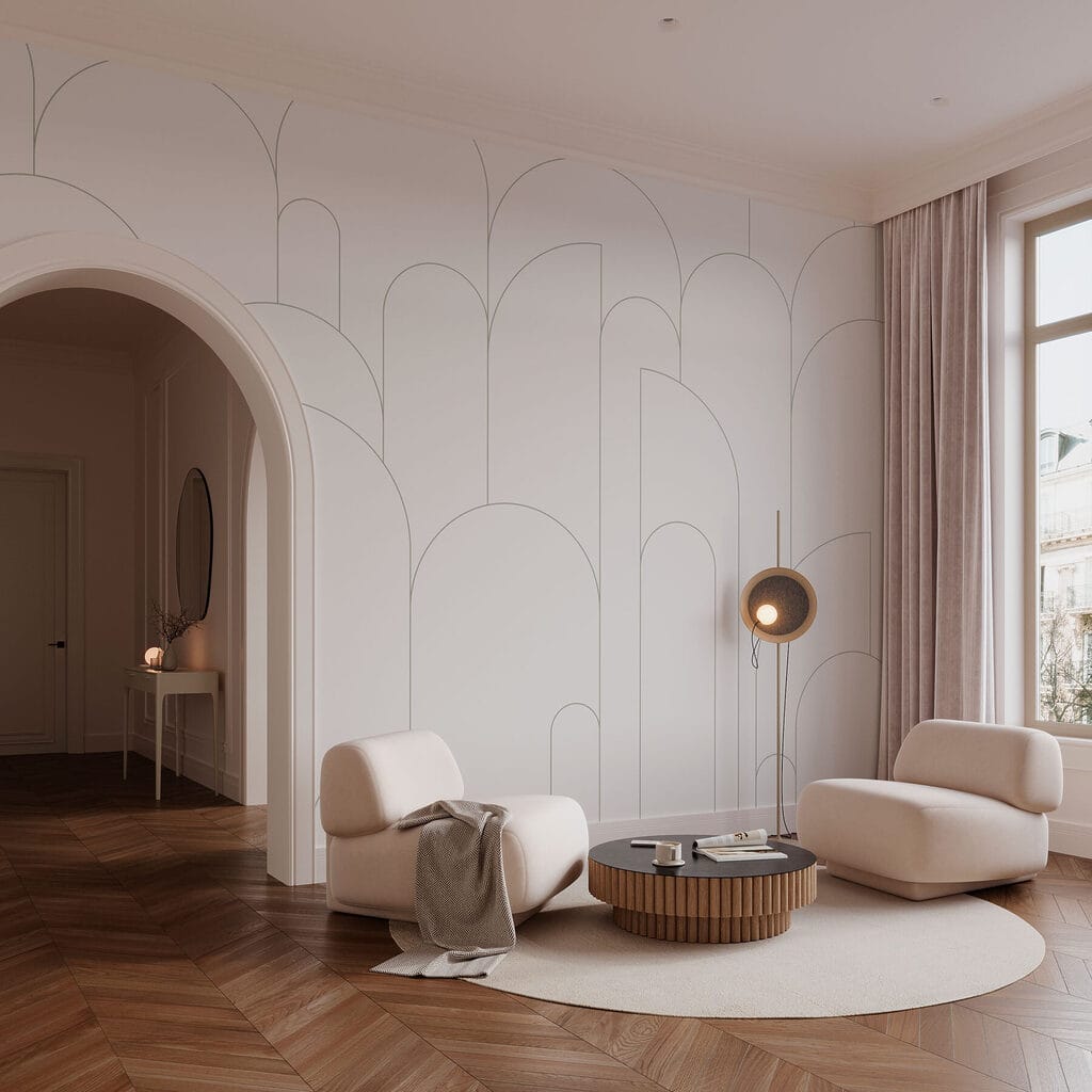 White and black pattern White and black pattern