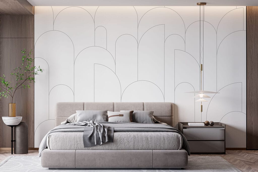 White and black pattern