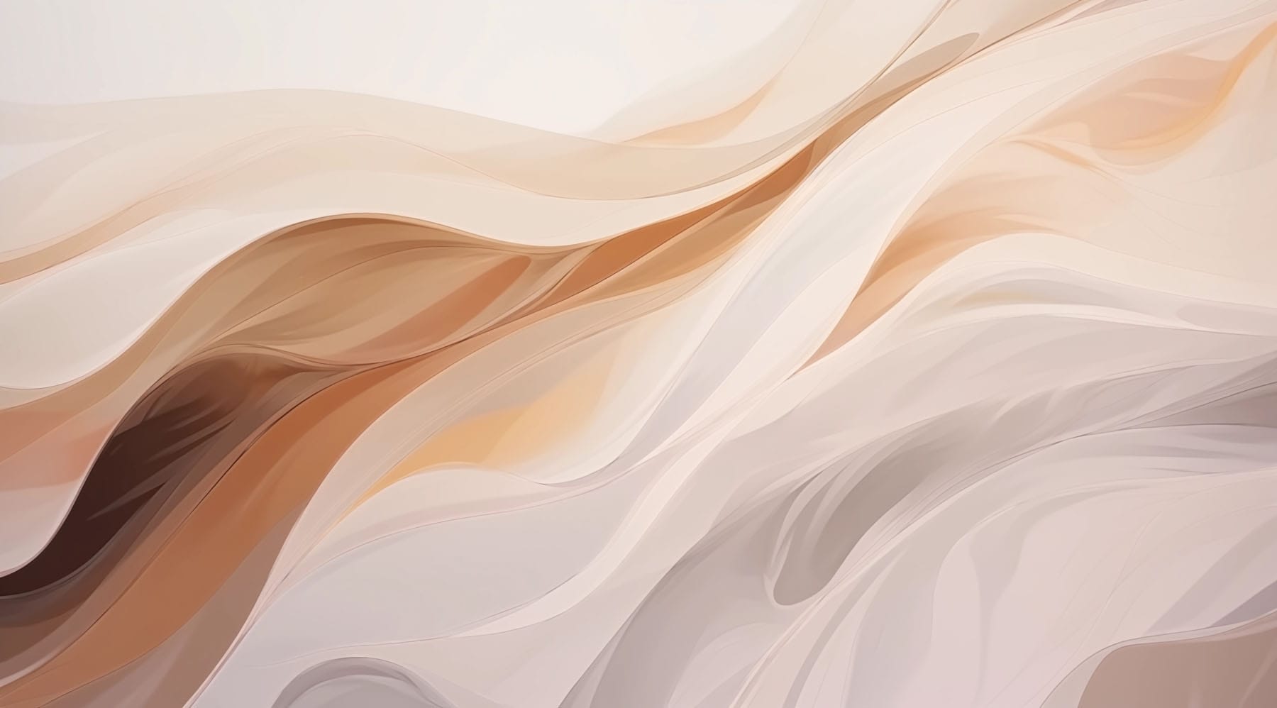 Soft waves of warm colors flowing Soft waves of warm colors flowing