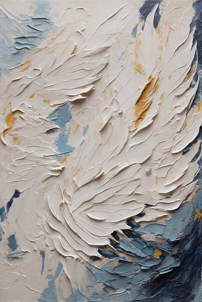 Softly flowing textures and colors