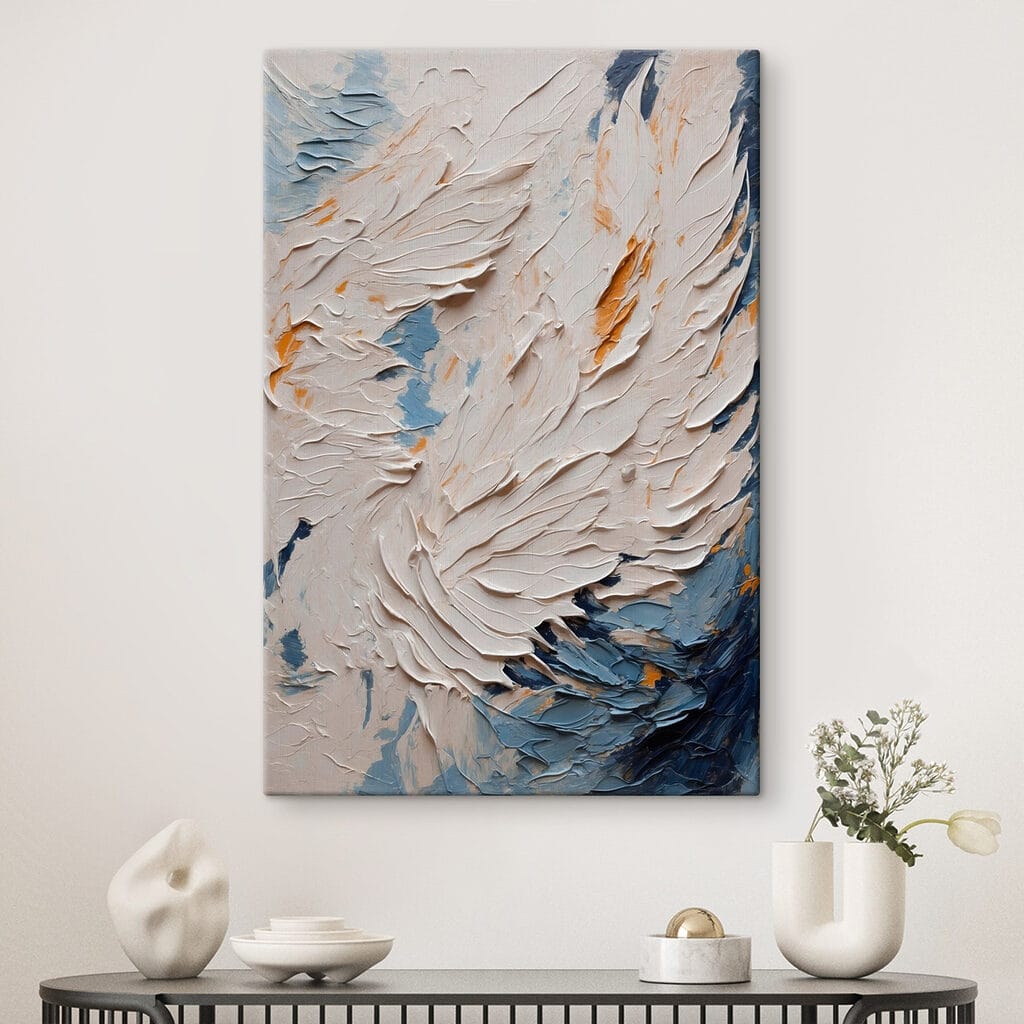 Softly flowing textures and colors