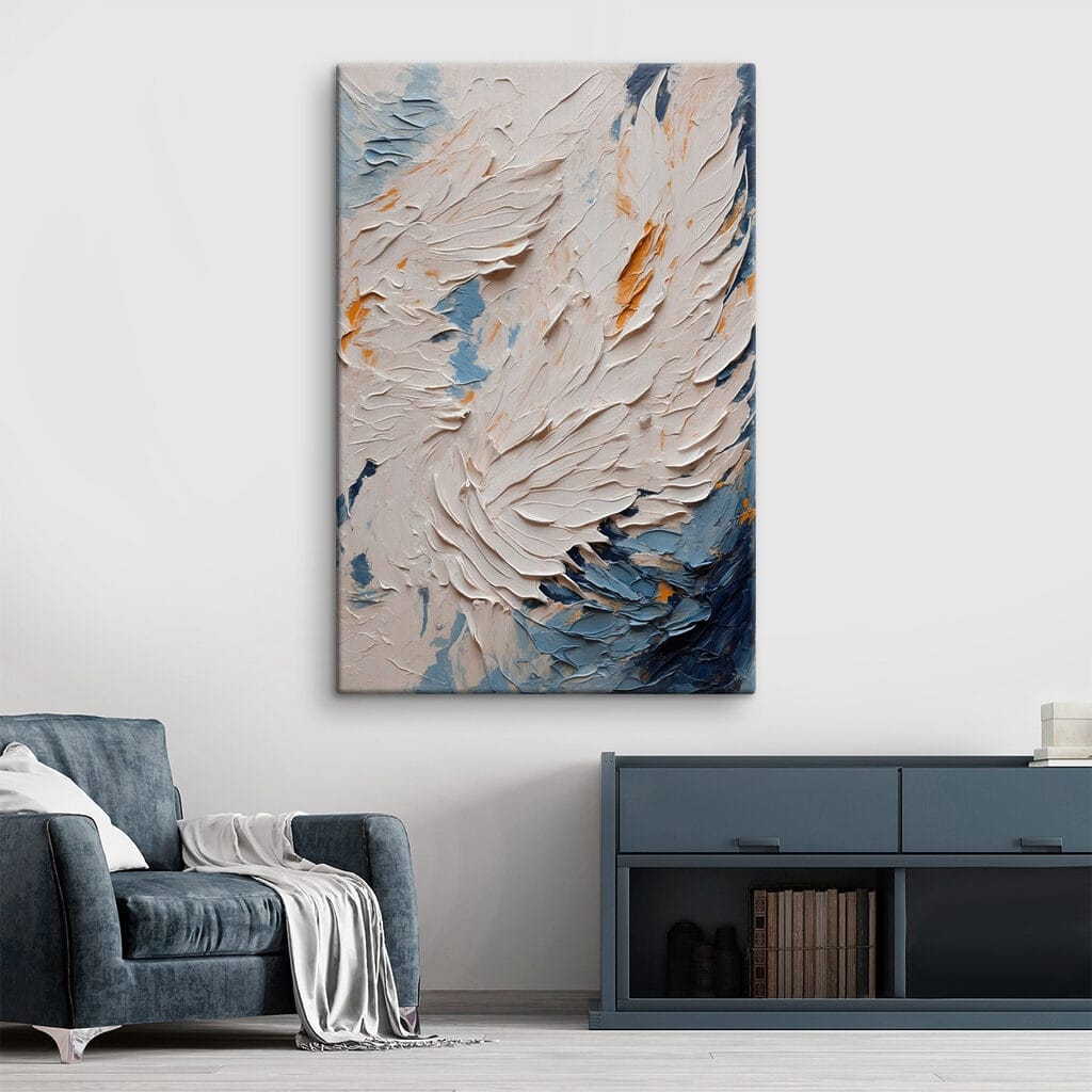 Softly flowing textures and colors