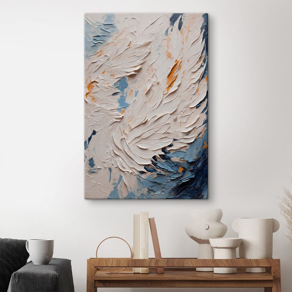 Softly flowing textures and colors