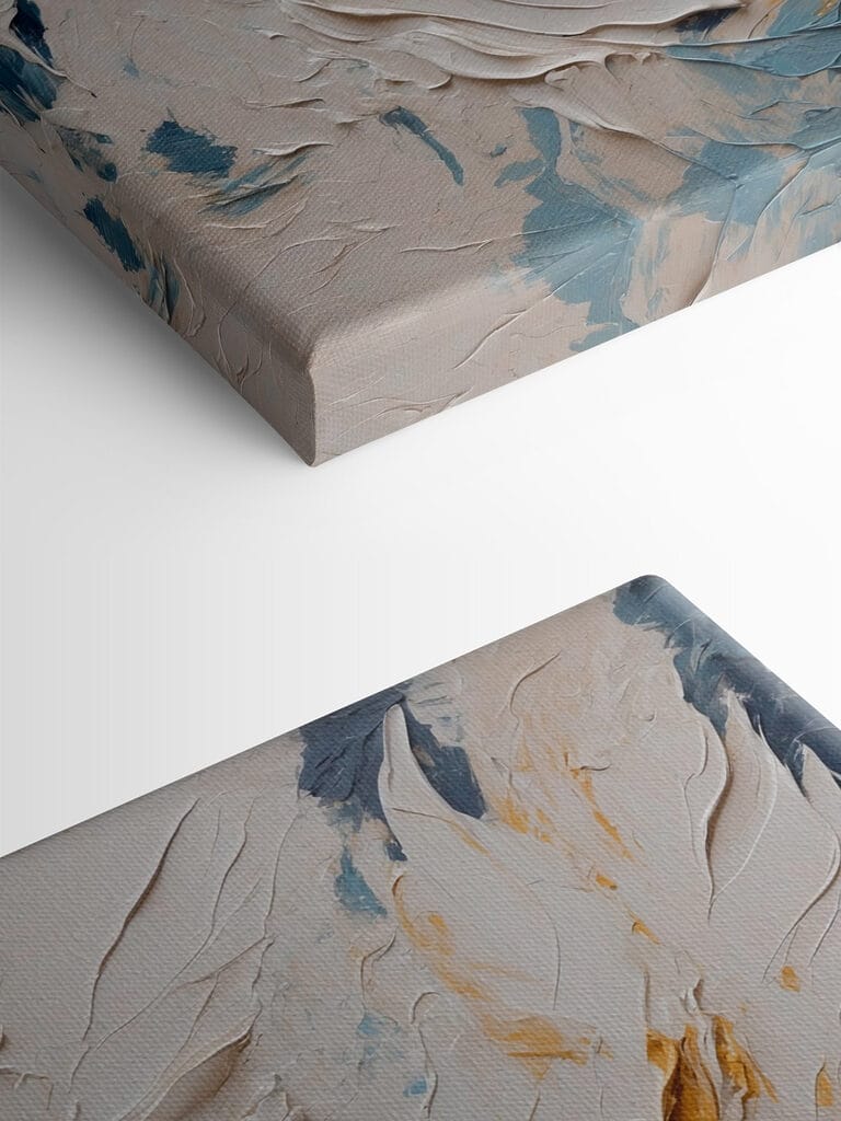 Softly flowing textures and colors