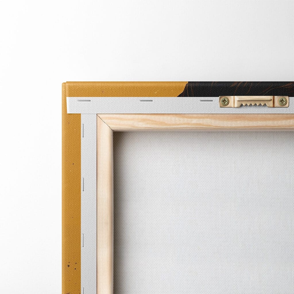 Radiant foliage embraces a hidden face