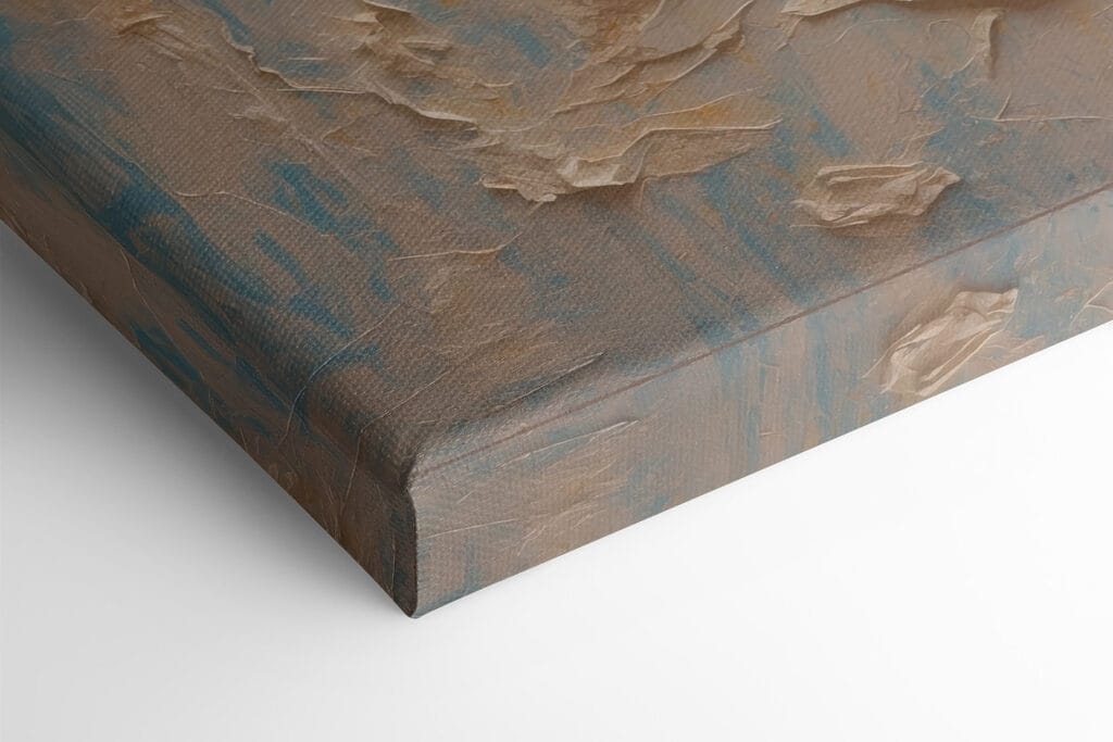 Painting of a man with long hair and a crown Painting of a man with long hair and a crown