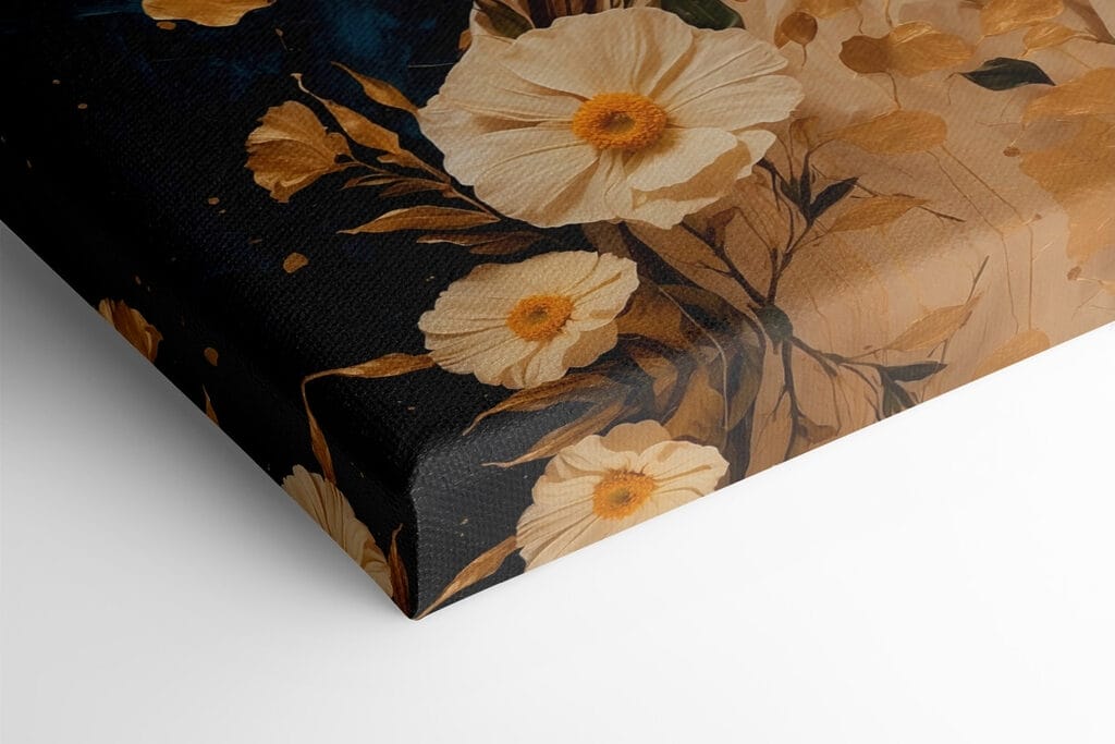 Woman with flowers around her hair Woman with flowers around her hair