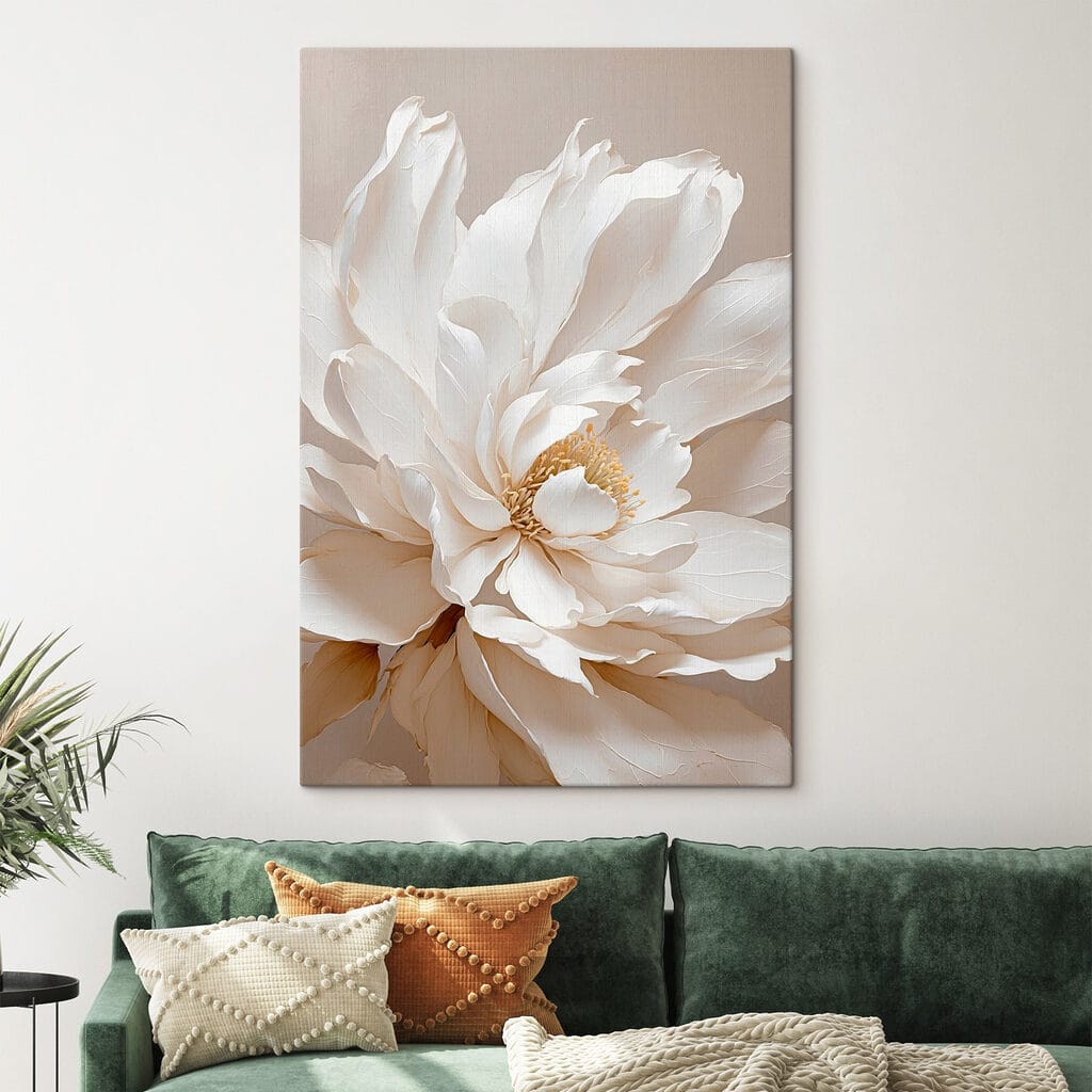 Delicate petals in soft hues