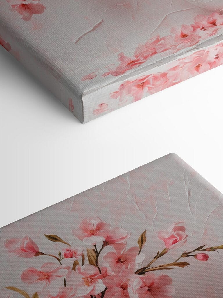 Vase with pink flowers Vase with pink flowers