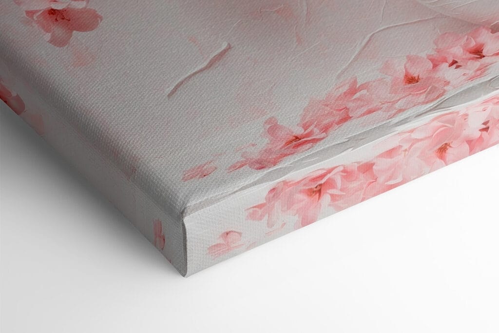 Vase with pink flowers Vase with pink flowers