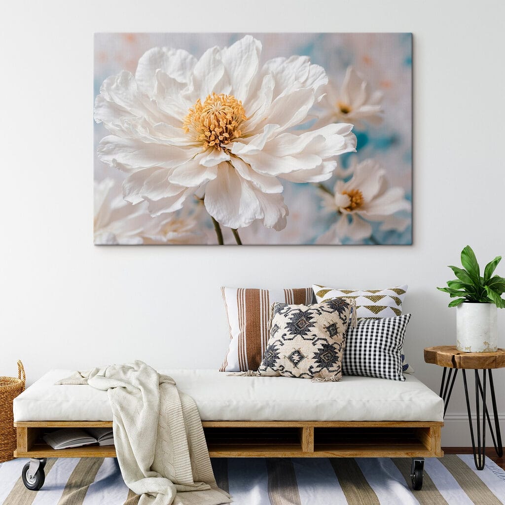 Delicate petals, nature's soft touch