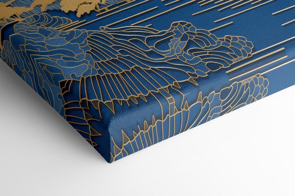 City skyline with vibrant colors City skyline with vibrant colors