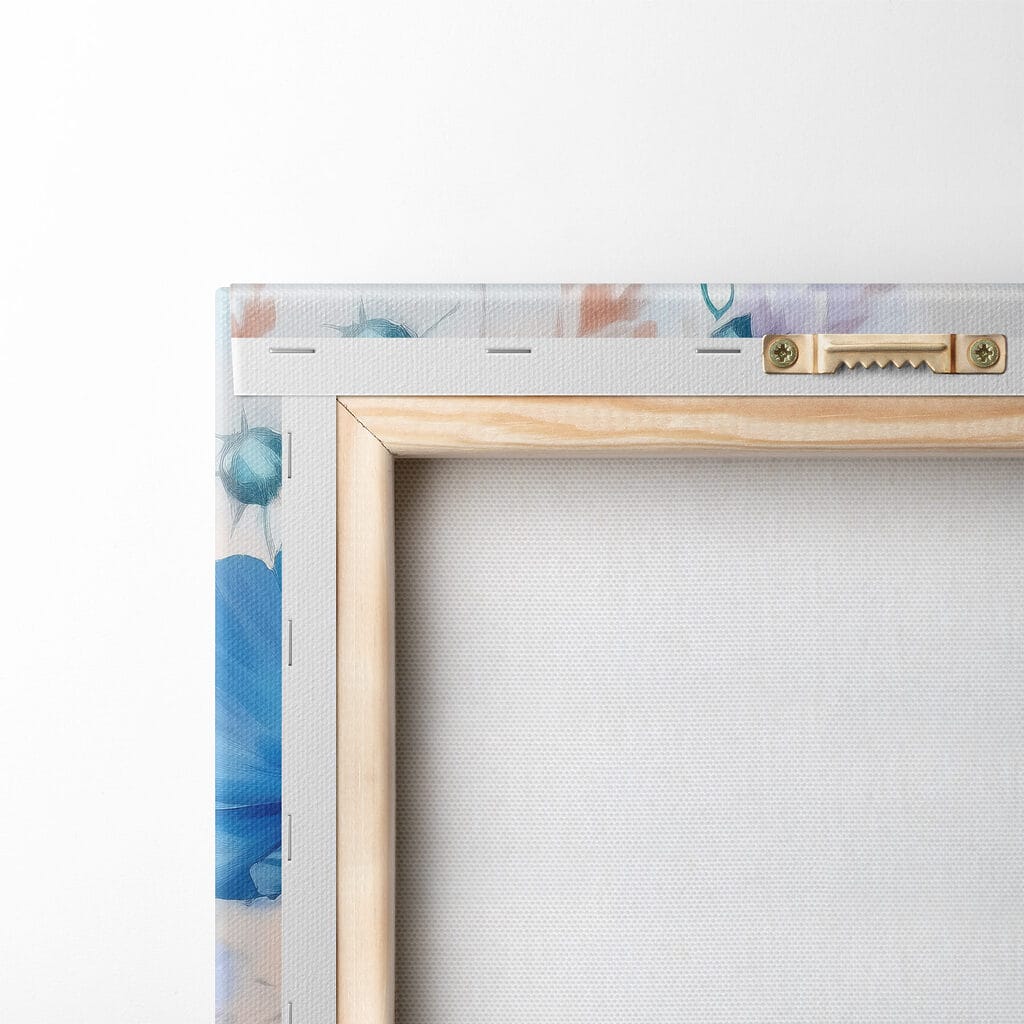 Group of blue flowers Group of blue flowers