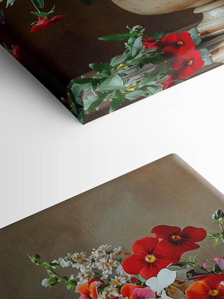 Vase with colorful flowers Vase with colorful flowers