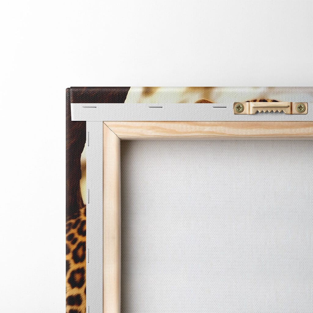 Leopard lying on a tree branch