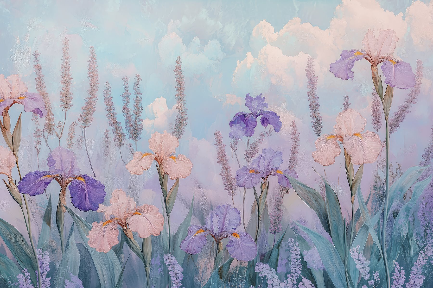 Painting of flowers and plants Painting of flowers and plants