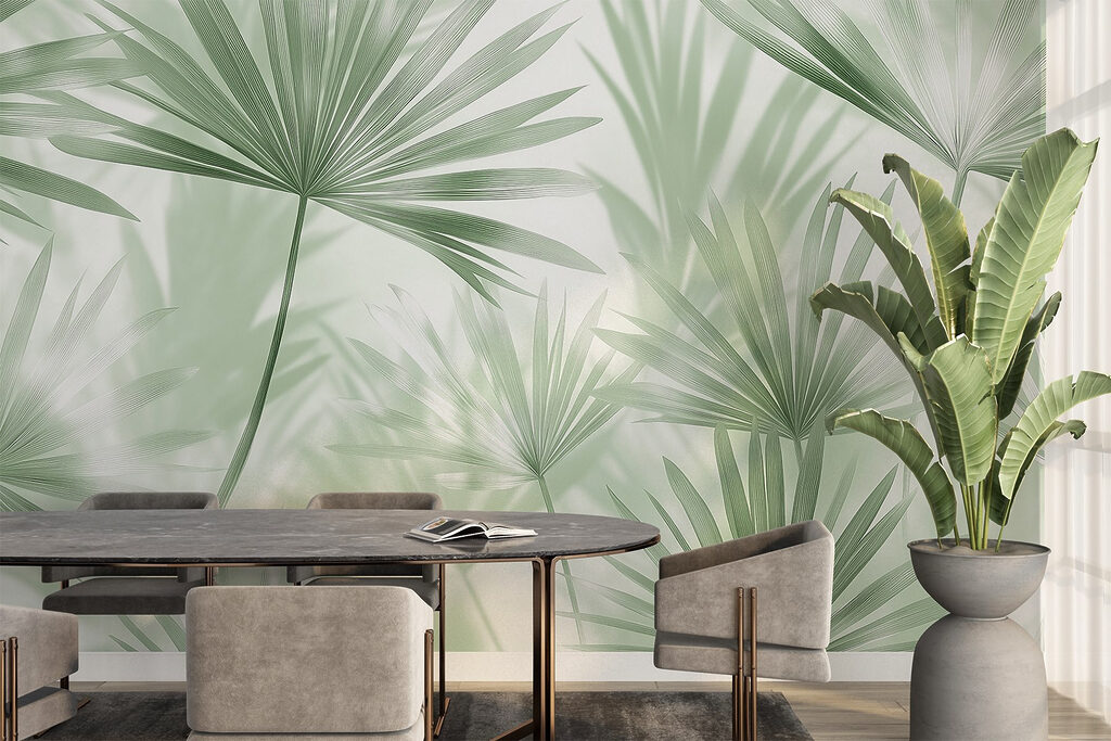 Soft green leaves dance in light Soft green leaves dance in light