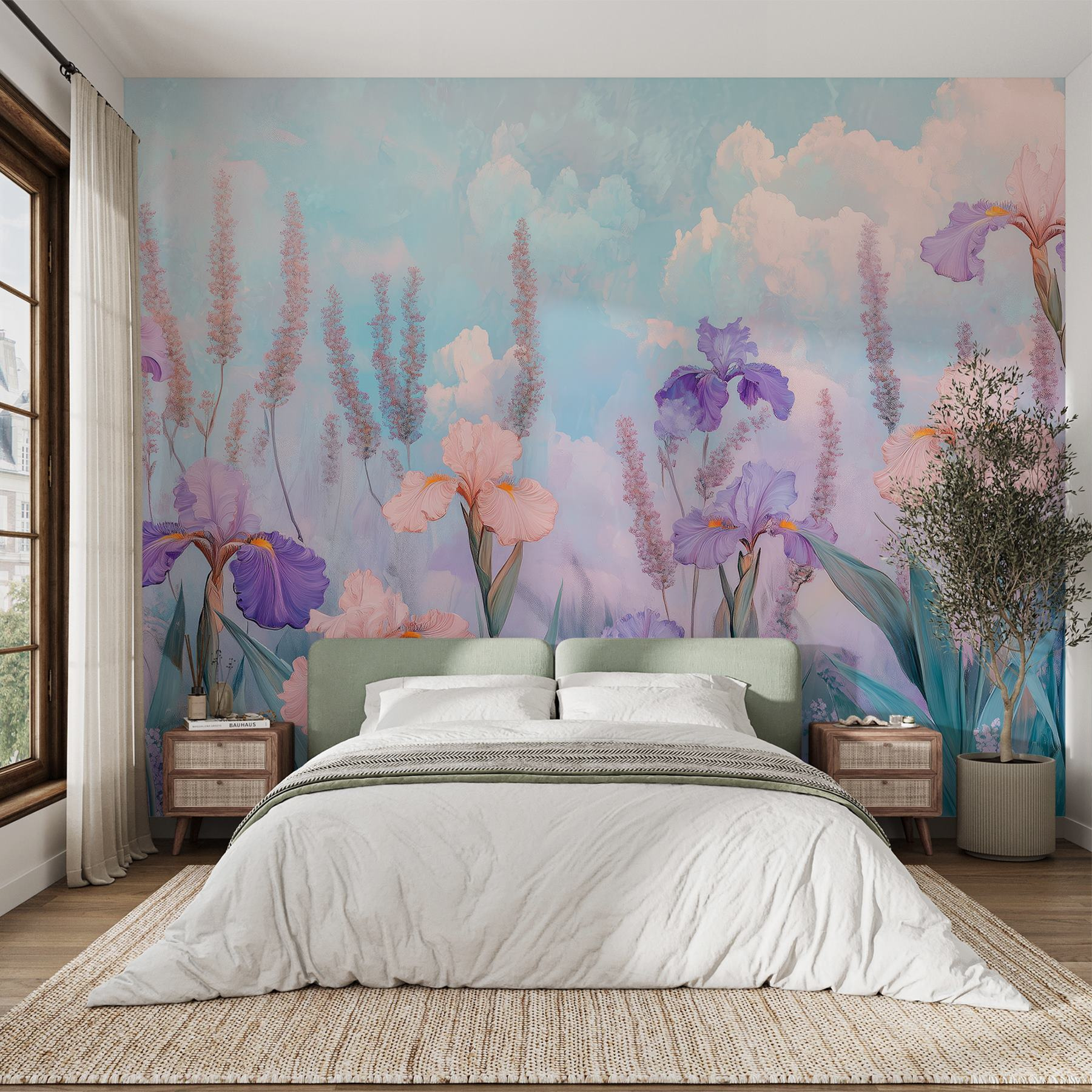 Painting of flowers and plants Painting of flowers and plants