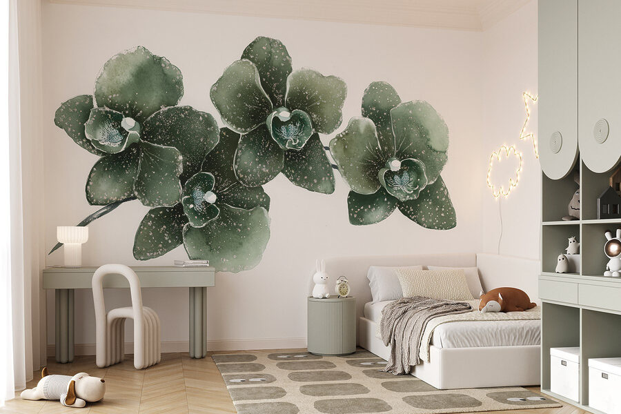 Tri elegantné orchidey v harmónii Tri elegantné orchidey v harmónii