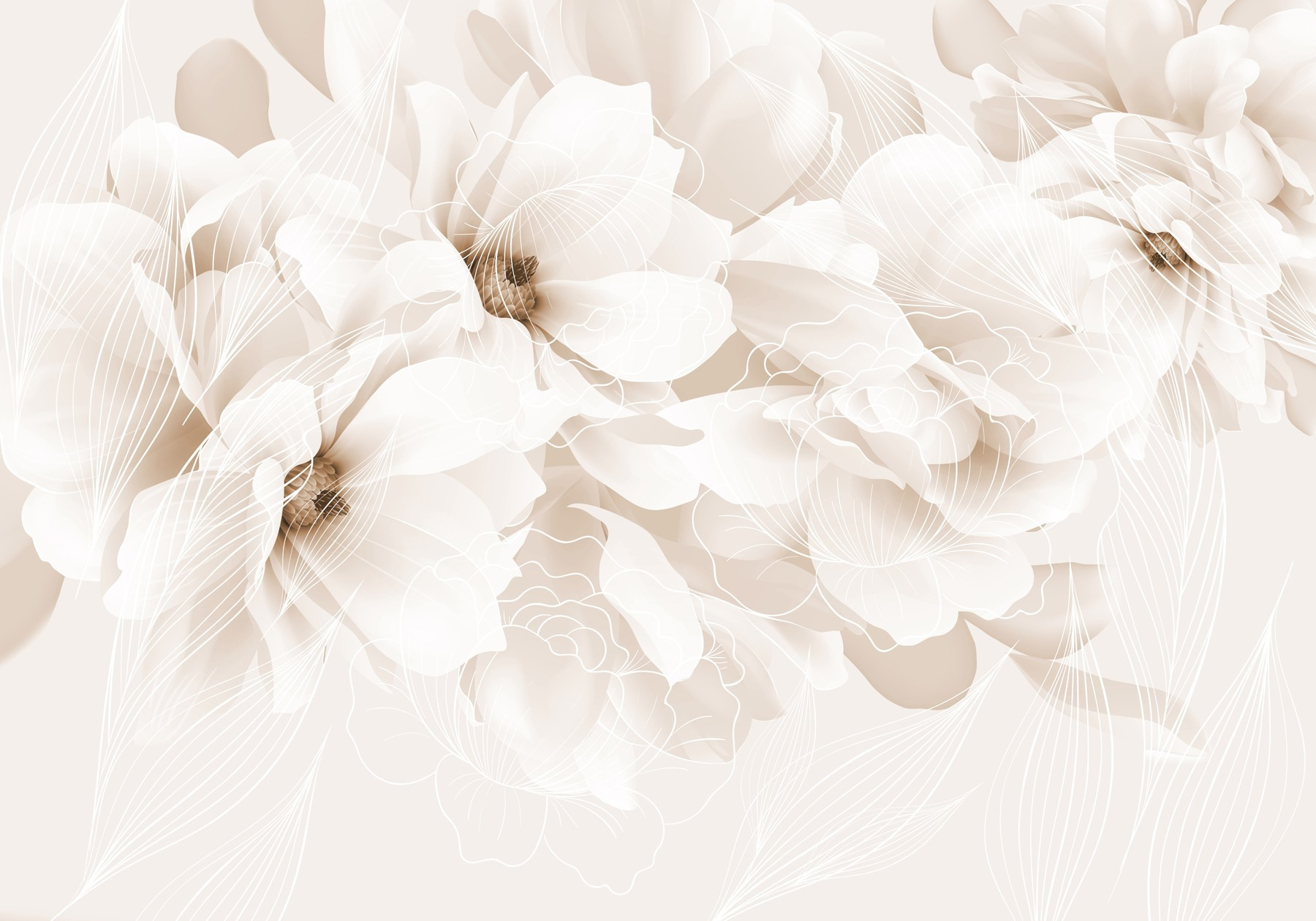 Delicate blooms on a soft backdrop Delicate blooms on a soft backdrop