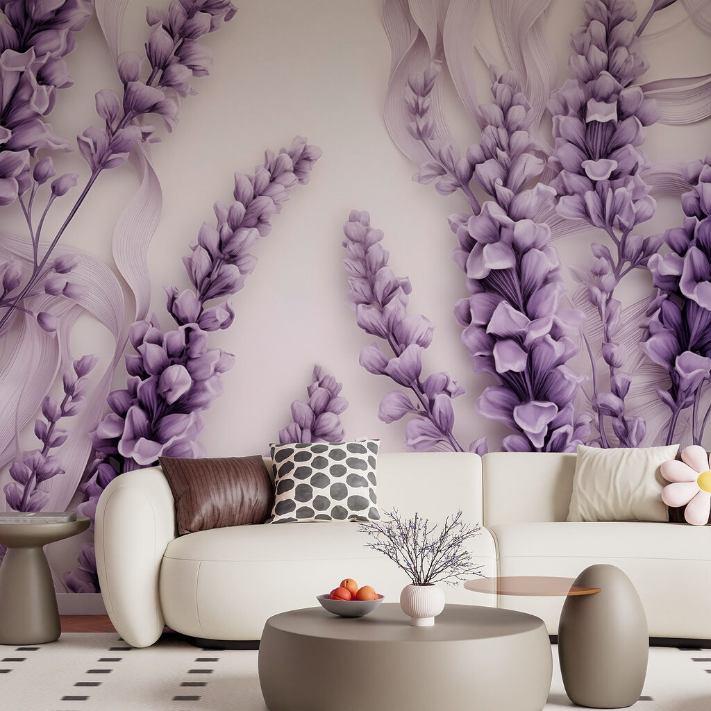 Group of purple flowers