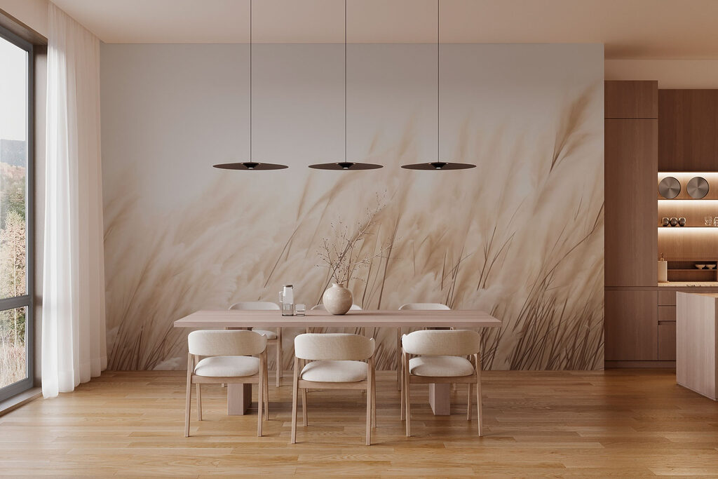 Soft reeds swaying in the breeze Soft reeds swaying in the breeze