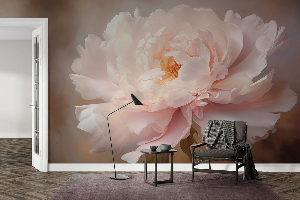 Delicate petals in soft hues