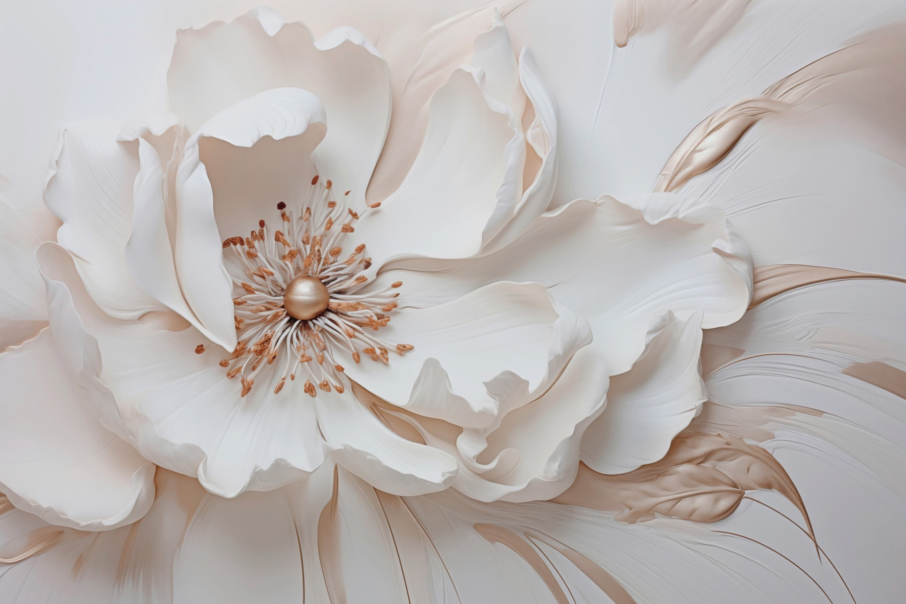 Delicate petals in soft hues