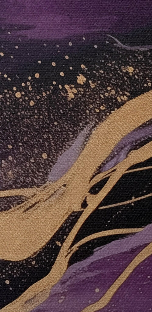 Abstract waves in deep hues Abstract waves in deep hues