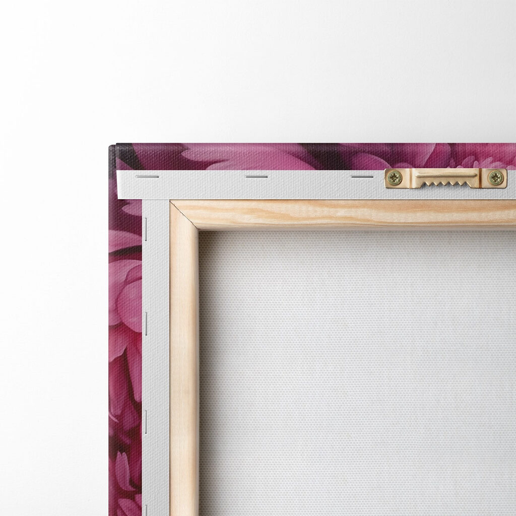 Painting of pink flowers Painting of pink flowers